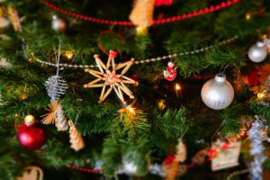 A room decorated with jingle bells pexels est1307 250177