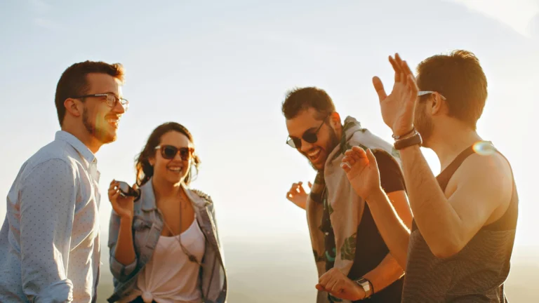 99+ Smooth Rizz Lines That Actually Work in 2025 9 Peoples sharing rizz laugh together